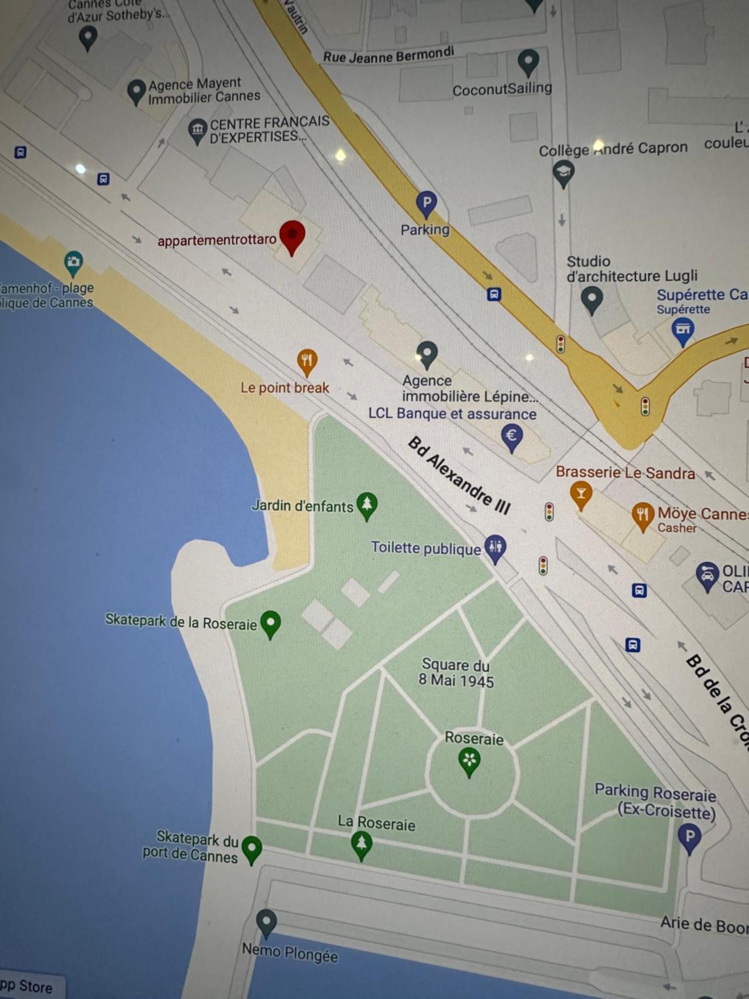 Appartement Rottaro Luxueux 2 Ch 2 Sdb Face A La Mer Канни Екстер'єр фото
