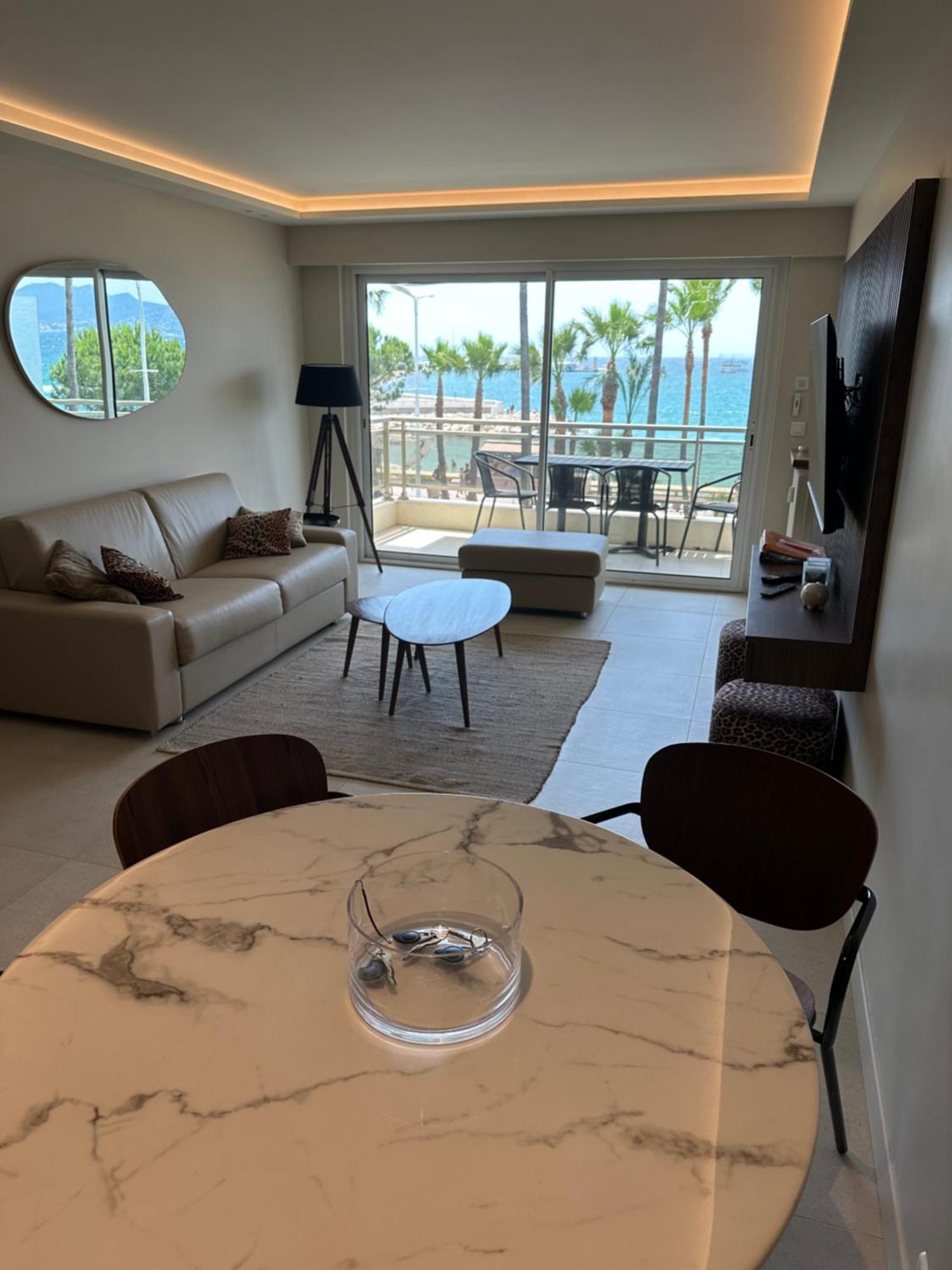 Appartement Rottaro Luxueux 2 Ch 2 Sdb Face A La Mer Канни Екстер'єр фото